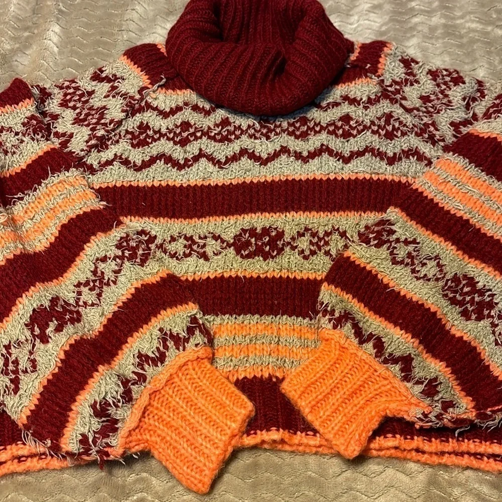 Free People Check Me Out Sweater Size M NWT